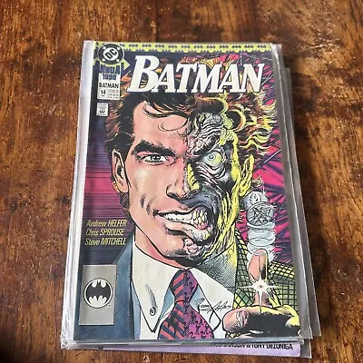 Buy Batman Annual #14 VF/NM (DC 1990) Two-Face Origin - Excellent • 1£