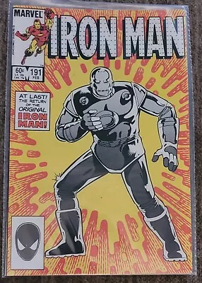 Buy Marvel Comics Iron Man #191 - 1984 - In Excellent Condition  • 4£
