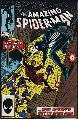 Buy Marvel Comics AMAZING SPIDER-MAN #265 First Appearance Of Silver Sable NM/VF+! • 25.14£