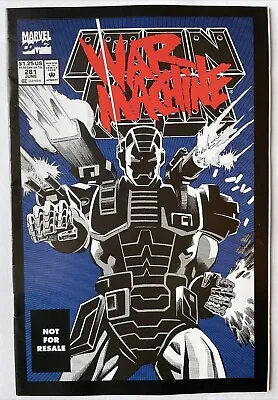 Buy Iron Man #281 Marvel Legends Reprint! (#282) KEY 1st Cameo War Machine Armor! • 3.21£