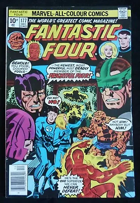 Buy Fantastic Four #177 - 1st App Captain Ultra - UK Variant December 1976 F/VF 7.0 • 7.49£
