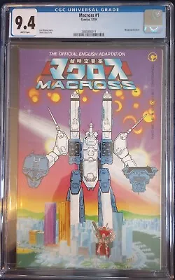 Buy Macross #1 CGC 9.4 White Pages 1st Robotech • 119.93£