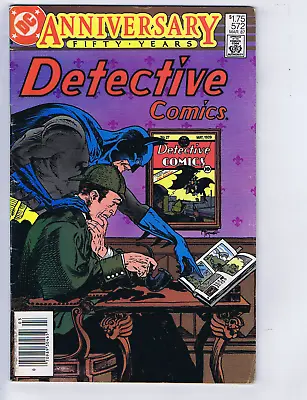 Buy Detective Comics # 572 DC 1987 FIFTY YEARS ANNIVERSARY ! CANADIAN PRICE VARIANT • 20.66£
