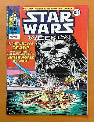Buy Star Wars Weekly #27 (Marvel UK 1978) FN+ Condition Comic Magazine • 14.50£