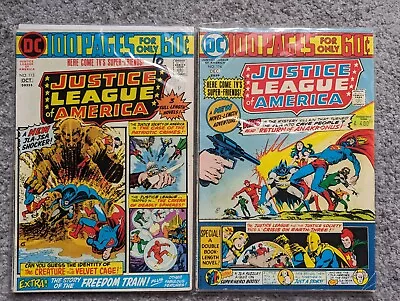 Buy Justice League Of America #113 #114 • 25£