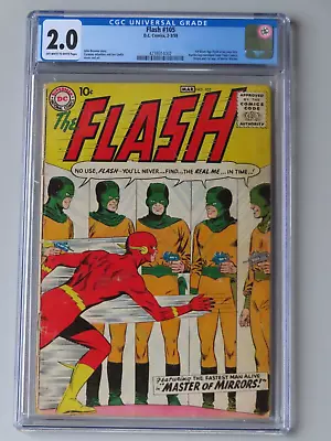 Buy Flash #105 (1959)  (Huge DC Silver Age Key) - CGC 2.0 - Premiere Issue • 635.62£