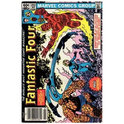 Buy Fantastic Four (1961 Series) #252 Newsstand In VF Condition. Marvel Comics [p' • 5.21£