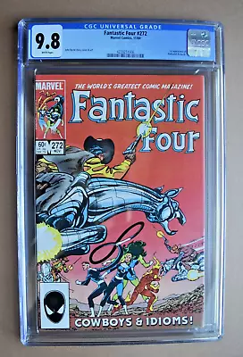 Buy 🔑1984 Marvel Comics Fantastic Four #272 1st Nathaniel Richards CGC 9.8 Mint 🔑 • 134.40£