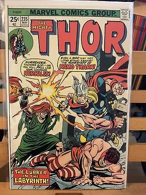 Buy The Mighty Thor #235 (1975) 1st App Kazoo Tharn MVS Intact • 8.70£
