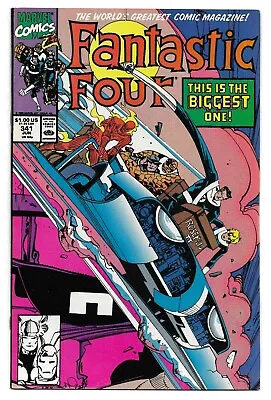 Buy Fantastic Four #341 (Vol 1) : VF/NM :  The Ultimate Solution  : Thor, Iron Man • 2.95£