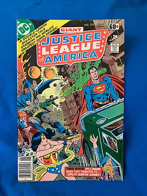 Buy JUSTICE LEAGUE OF AMERICA  #155 /  Under The Moons Of Earth  / 1978 • 22.37£
