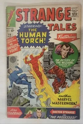 Buy Strange Tales #118  1st Doctor Strange Cover Appearance 1964 Higher Grade Copy  • 119.93£