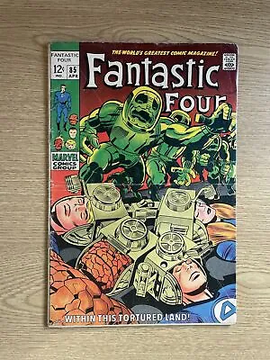 Buy Fantastic Four 85 (1969) Doctor Doom App, Jack Kirby Art, Cents • 9.99£