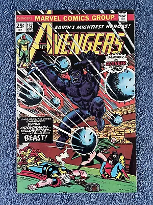 Buy AVENGERS #137 (Marvel, 1975) Beast Joins! • 15.24£