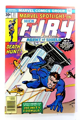 Buy MARVEL SPOTLIGHT (1976) #31 Nick FURY Agent Of SHIELD FN/VF (7.0) Ships FREE! • 11.85£