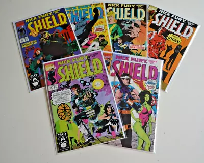 Buy Nick Fury, Agent Of S.H.I.E.L.D.  #20,#21,#22,#23,#25,#26 (1989-1993) VG To NM- • 15£