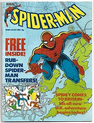 Buy Spider-Man #607, 1984, Marvel UK Comic • 17£