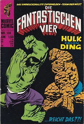 Buy The Fantastic Four 108 - Hulk / Demon - German Fantastic Four # 112 • 11.21£