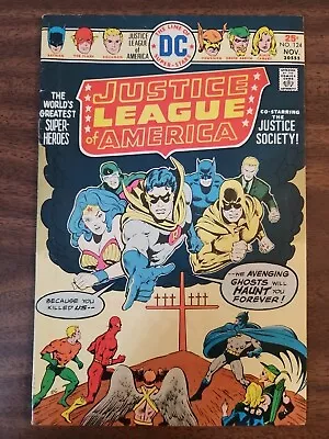 Buy Justice League Of America #124 DC Comics 1975 Bronze Age Justice Society  • 8£