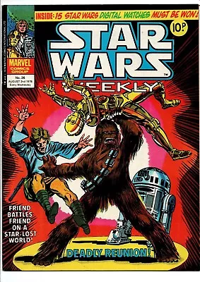 Buy Star Wars Weekly #26, Marvel UK, 1978, Sleeved & Boarded • 8.69£