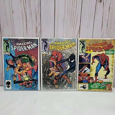 Buy Amazing Spider-Man #257 #258 #259 1984 Two Key Issue Ned Hobgoblin & Mary Jane  • 43.61£