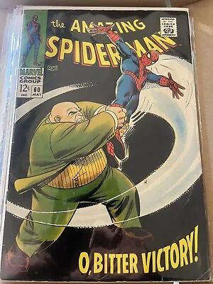 Buy Amazing Spider-Man #60 Kingpin Appearance! Marvel 1968 • 137.97£