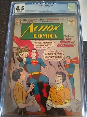 Buy Action Comics 255/cgc 4.5 • 450£