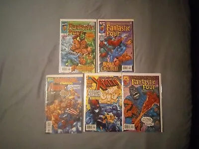 Buy Marvel Comics Modern Age Lot Of 5 X-Men, Avengers, Fantastic Four NM Nice Issues • 11.46£