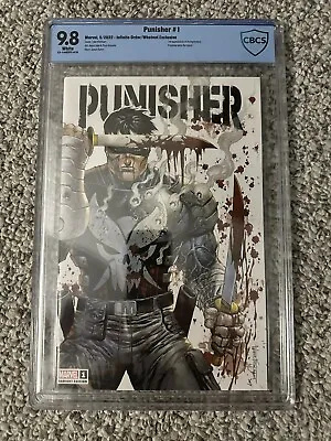 Buy Punisher #1 9.8 CBCS  Not CGC (Infinite Order / WhatNot Exclusive) Tyler Kirkham • 35.57£
