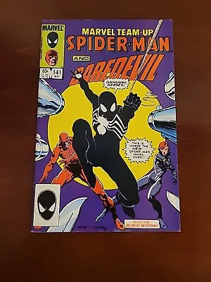 Buy Marvel Team-Up #141 (1984) Marvel Comic Spider-Man Daredevil 2nd Black Costume • 79.95£