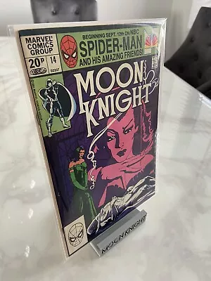 Buy Moon Knight #14 -1981 Bronze Age Moench 1st App Scarlet Fasinera • 25£