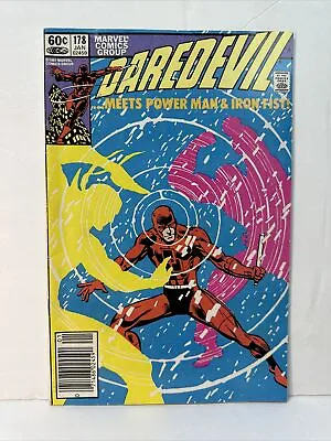 Buy DAREDEVIL #178 HEROES FOR HIRE APPEARANCE 1982 Marvel NEWSSTAND 8.0 VF • 7.72£