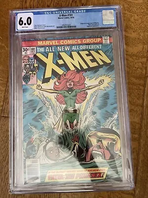 Buy X-Men #101 (1976) Origin & First Appearance Of Phoenix - CGC - WHITE PAGE _PC • 429.95£