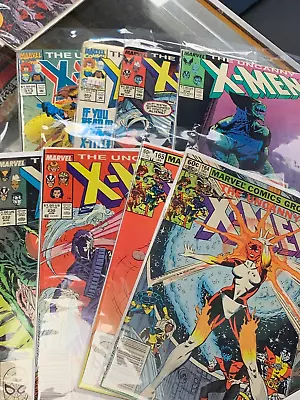 Buy Uncanny Xmen Lot (8) - Low Grade 164 Binary Fn- 234 Goblin Queen Marvel Comics • 16.08£