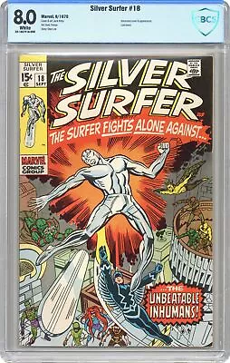 Buy Silver Surfer #18 CBCS 8.0 1970 22-1657F1A-058 • 197.05£