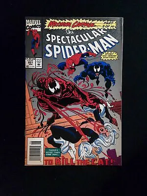 Buy Spectacular Spider-Man #201  Marvel Comics 1993 VF+ Newsstand • 7.10£