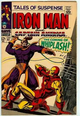 Buy Tales Of Suspense #97 4.5 // 1st Appearance Of Whiplash Marvel 1968 • 49.22£