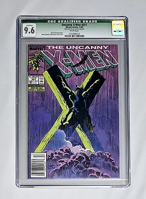 Buy CGC 9.6 Uncanny X-Men #251  Signed By Marc Silvestri With COA Newstand Edition • 156.91£