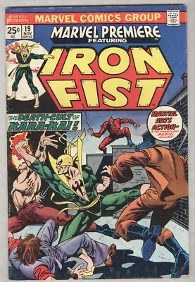 Buy Marvel Premiere #19 November 1974 VG Iron Fist, First Colleen Wing • 27.94£
