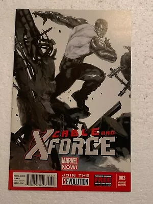Buy Cable And X-force #3 Nm 1:50 Dell Otto Retailer Incentive Variant - Marvel 2013 • 39.71£
