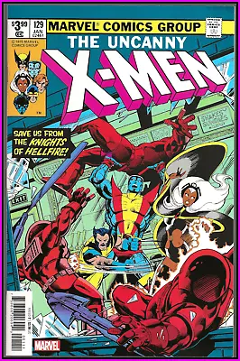 Buy Uncanny X-men #129 (2023) Facsimile 1st Kitty Pryde Emma Frost Marvel 9.4 Nm • 3.24£