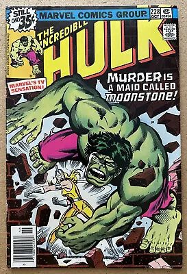 Buy The Incredible Hulk #228 - First Appearance Of Dr. Karla Sofen As Moonstone! • 7.49£