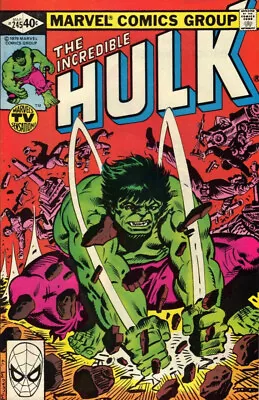 Buy Incredible Hulk (1962) # 245 (5.0-VGF) Captain Mar-Vell 1980 • 6.75£