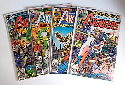 Buy The Avengers #188, 191, 192, 195 (1st Cameo Taskmaster), Low/mid Grade UKPV • 14£