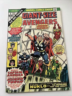 Buy Giant Size Avengers (1974) #1 Marvel VF+ • 20£