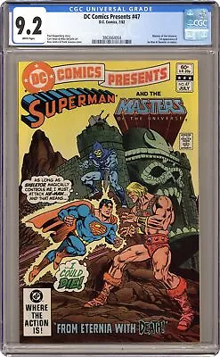 Buy DC Comics Presents #47 1st Printing CGC 9.2 1982 3863664004 1st He-Man And MOTU • 276.71£