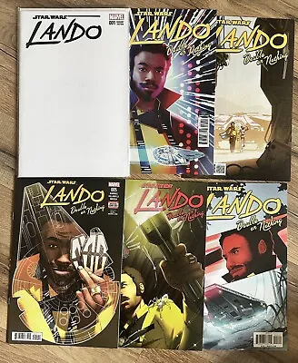 Buy Star Wars Lando #1 #2 #3 #4 #5 Double Or Nothing - Complete Series + Blank {a7} • 15.98£