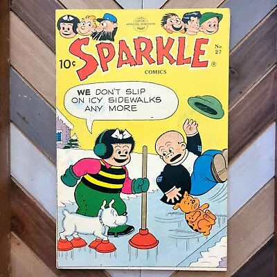 Buy SPARKLE COMICS #27 VG (1953) NANCY & SLUGGO | Pre-Code | Ernie Bushmiller • 16.91£