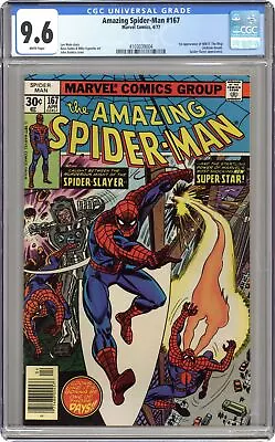 Buy Amazing Spider-Man #167 CGC 9.6 1977 4103039004 • 90.92£