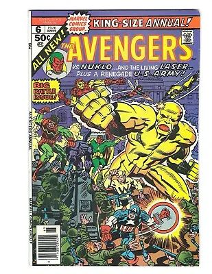 Buy Avengers Annual #6 1976 VF+ Or Better! Nuklo! Kirby! Perez!  Combine Shipping! • 14.38£